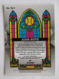 Juan Soto - 2021 Panini Prizm Stained Glass #SG-3