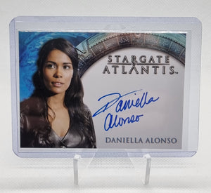 Daniella Alonso "Katana" - 2008 Rittenhouse Stargate Atlantis Seasons 3 & 4 Autograph