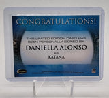 Daniella Alonso "Katana" - 2008 Rittenhouse Stargate Atlantis Seasons 3 & 4 Autograph