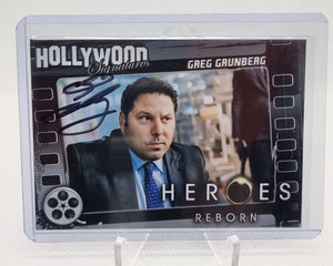 Greg Grunberg "Matt Parkman" - 2017 Hollywood Signatures Heroes Reborn Autograph #BRS2017