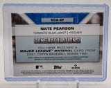 Nate Pearson RC - 2021 Topps Series 2 Major League Materials #MLM-NP
