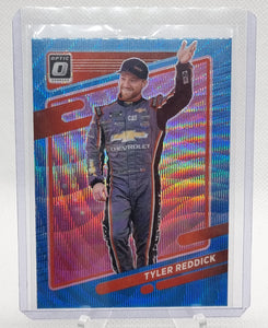 Tyler Reddick - 2022 Panini Donruss Racing Optic Blue Pulsar Prizm #24