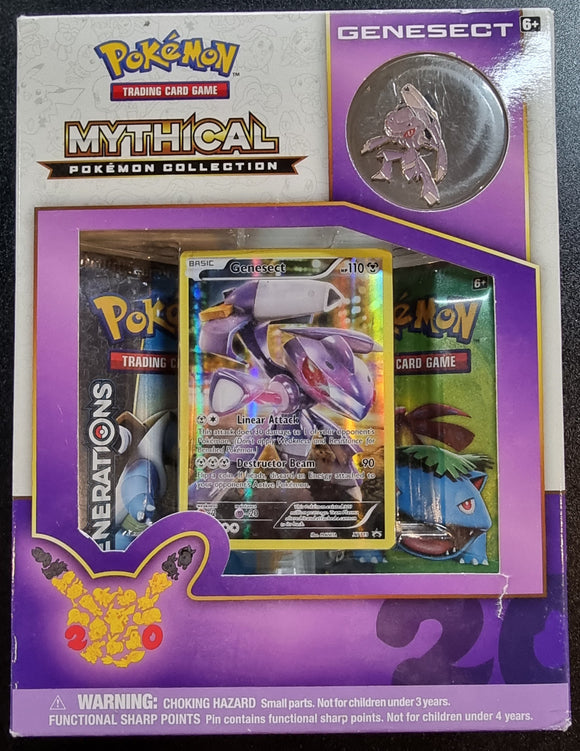 Pokemon TCG: 20th Anniversary XY Mythical Pokémon Collection Box - Genesect