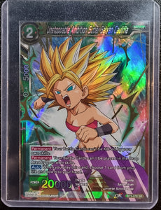 Unstoppable Ambition Super Saiyan Caulifla - Dragon Ball Cross Worlds Super Rare #BT3-078 SR