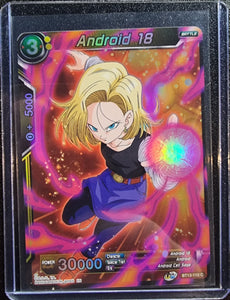 Android 18 - Dragon Ball Supreme Rivalry Foil Common BT13-110 C