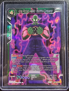 King Piccolo, Newly Youthful Conqueror - Dragon Ball Zenkai 01 Dawn of the Z-Legends Rare BT18-078 R