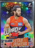 2022 TeamCoach AFL Star Powers singles - PICK YOUR CARD