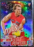 2022 TeamCoach AFL Star Powers singles - PICK YOUR CARD