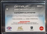 Travis Boak & Josh Francou - 2022 Select AFL Optimum Mirror Dual Signature Redepmtion #29/50