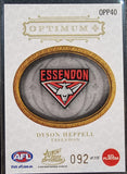 Dyson Heppell - 2022 Select AFL Optimum Optimum+ Parallel #092/115