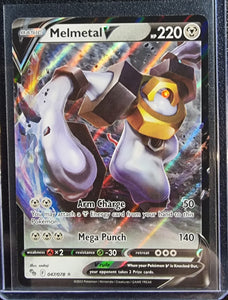 Melmetal V - Pokemon GO Holo Foil Ultra Rare #047/078