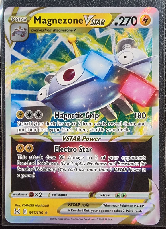 Magnezone VSTAR - Pokemon Lost Origin Holo Foil Ultra Rare #057/196