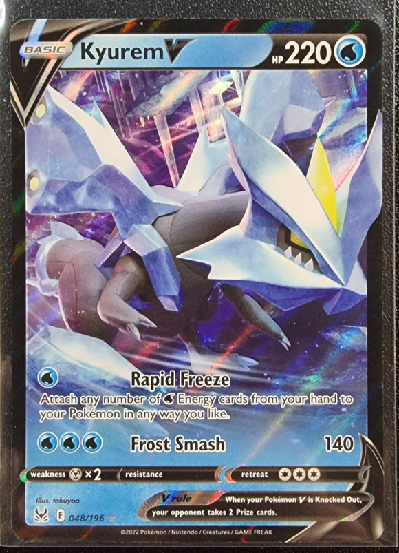 Kyurem V - Pokemon Lost Origin Holo Foil Ultra Rare #048/196