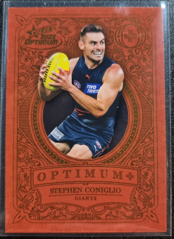 Stephen Coniglio - 2022 Select AFL Optimum Optimum+ #221/450
