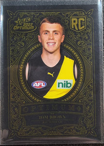 Tom Brown - 2022 Select AFL Optimum Optimum+ #438/450