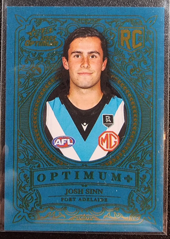 Josh Sinn - 2022 Select AFL Optimum Optimum+ #394/450