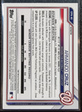 Armando Cruz /499 - 2021 Topps Bowman Chrome 1st Prospects Autographs Refractor #CPA-AC