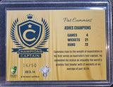 Pat Cummins /50 - 2022-23 TLA Cricket Australia Champions Captain Ashes Champions CASE HIT  #CC 3/4