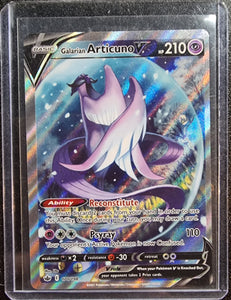 Galarian Articuno V - Pokemon Chilling Reign FULL ALT ART Holo Foil Ultra Rare #170/198