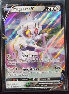 Magearna V - Pokemon Silver Tempest Holo Foil Ultra Rare #128/195