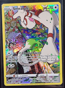 Smeargle - Pokemon Silver Tempest Trainer Gallery Full Art Holo Foil Ultra Rare #TG10/TG30