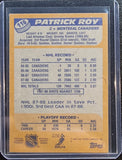 Patrick Roy - 1988-89 Topps #116