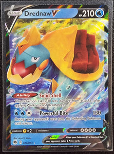 Drednaw V - Pokemon Champion's Path Holo Foil Ultra Rare #014/073