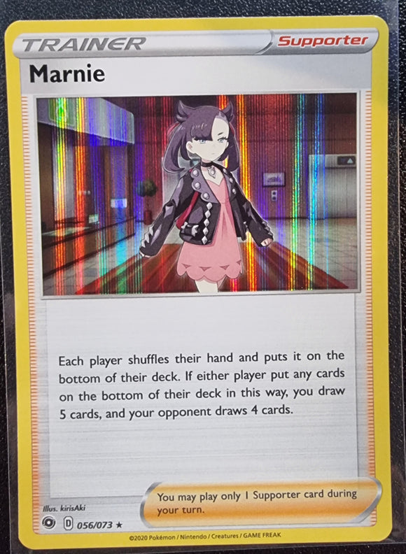 Marnie Trainer - Pokemon Champion's Path Holo Foil Rare #056/073