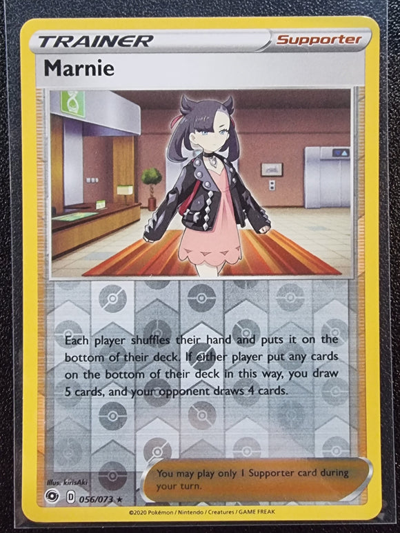 Marnie Trainer - Pokemon Champion's Path Reverse Holo Foil Rare #056/073