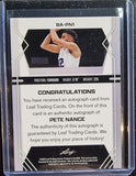 Pete Nance #/30 - 2022-23 Leaf Basketball Autograph Blue