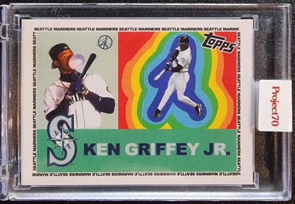 Ken Griffey Jr. - 2021 Topps Project 70 #397 - by Sean Wotherspoon (print run 1,390)