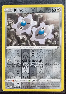 Klink - Pokemon Darkness Ablaze Reverse Holo Foil Common #125/189