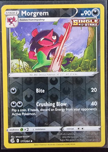Morgrem - Pokemon Fusion Strike Reverse Holo Foil Uncommon #177/264