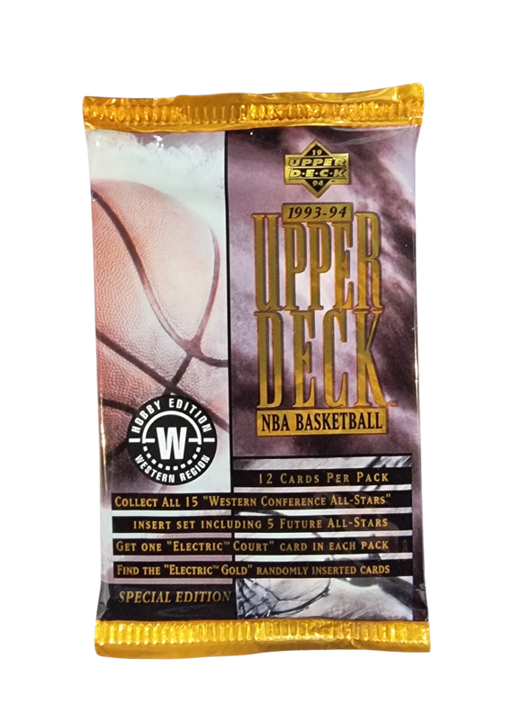 1993-94 Upper Deck Special Edition (SE) Western NBA Basketball - Hobby Pack