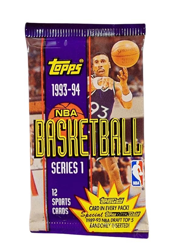 1993-94 Topps Series 1 NBA Basketball - Hobby Pack