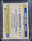 Kerry Wood - 2022 Topps 1987 Topps All Star Baseball Autograph #87ASA-KW