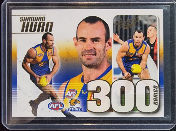 Shannon Hurn - 2023 Select Footy Stars AFL 300 GAMES Case Card CC96 #264