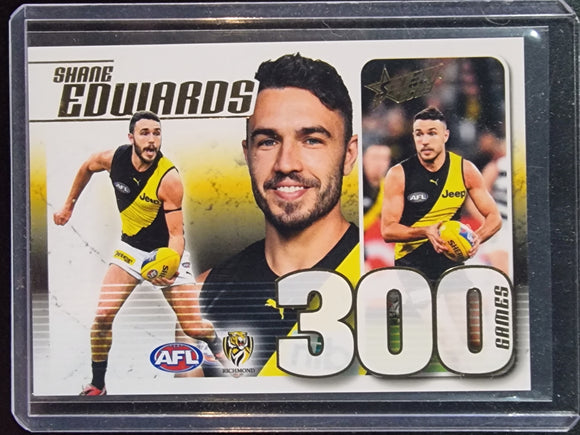 Shane Edwards - 2023 Select Footy Stars AFL 300 GAMES Case Card CC94 #215
