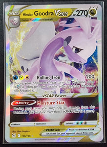 Hisuian Goodra VSTAR - Pokemon Lost Origin Holo Foil Ultra Rare #136/196