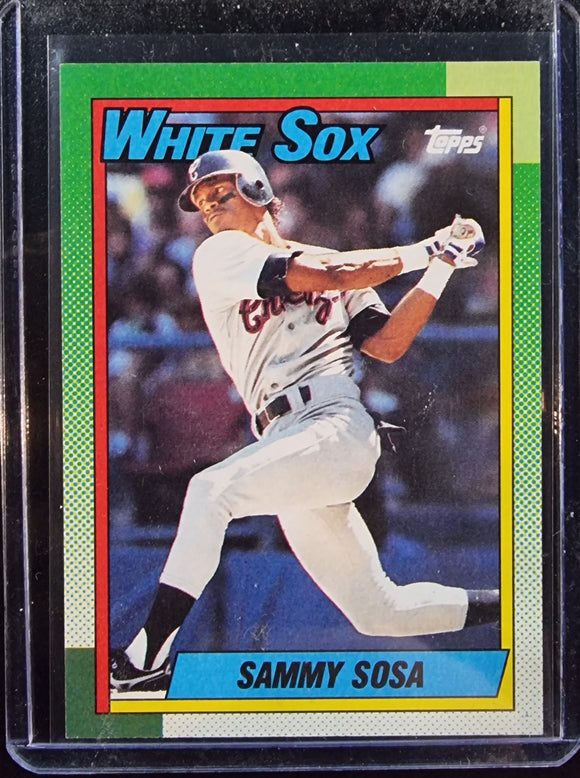 Sammy Sosa RC - 1990 Topps #692 (NR-MINT)