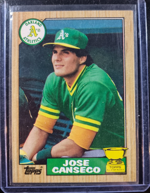 Jose Canseco - 1987 Topps All-Star Rookie #620 (NR-MINT)