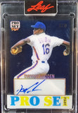 Dwight Gooden #/20 - 2023 Leaf Pro Set Pure Bronze Spectrum Auto #PSP-DG1