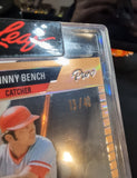 Johnny Bench #/40 - 2023 Leaf Pro Set Pure Bronze Spectrum Auto #89-JB3