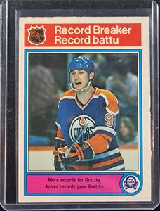 Wayne Gretzky  - 1982-83 O-Pee-Chee  Record Breaker #1 (VG-VGEX)