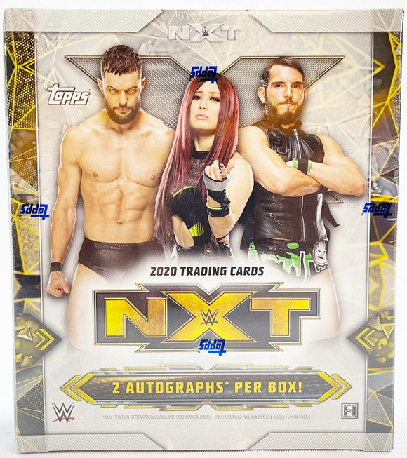 2020 Topps WWE NXT Wrestling trading cards - Hobby Box