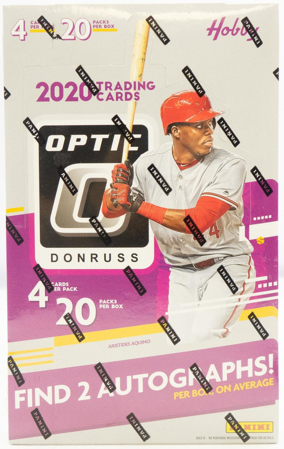 2020 Panini Donruss Optic MLB Baseball - Hobby Box