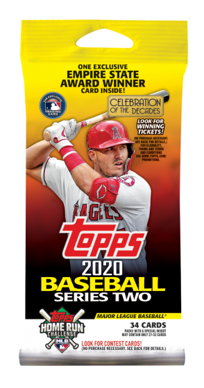 2020 Topps Series 2 MLB Baseball - Cello/Fat/Value Pack