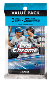 2020 Topps Chrome MLB Baseball - Cello/Fat/Value Pack