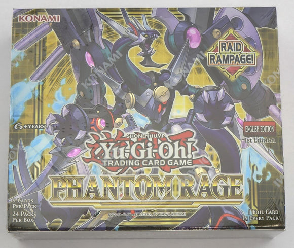 Yu-Gi-Oh! Phantom Rage Booster Pack Box (24ct)