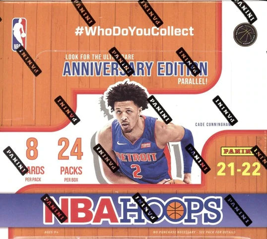 2021-22 Panini Hoops NBA Basketball cards - Retail Box (24ct)